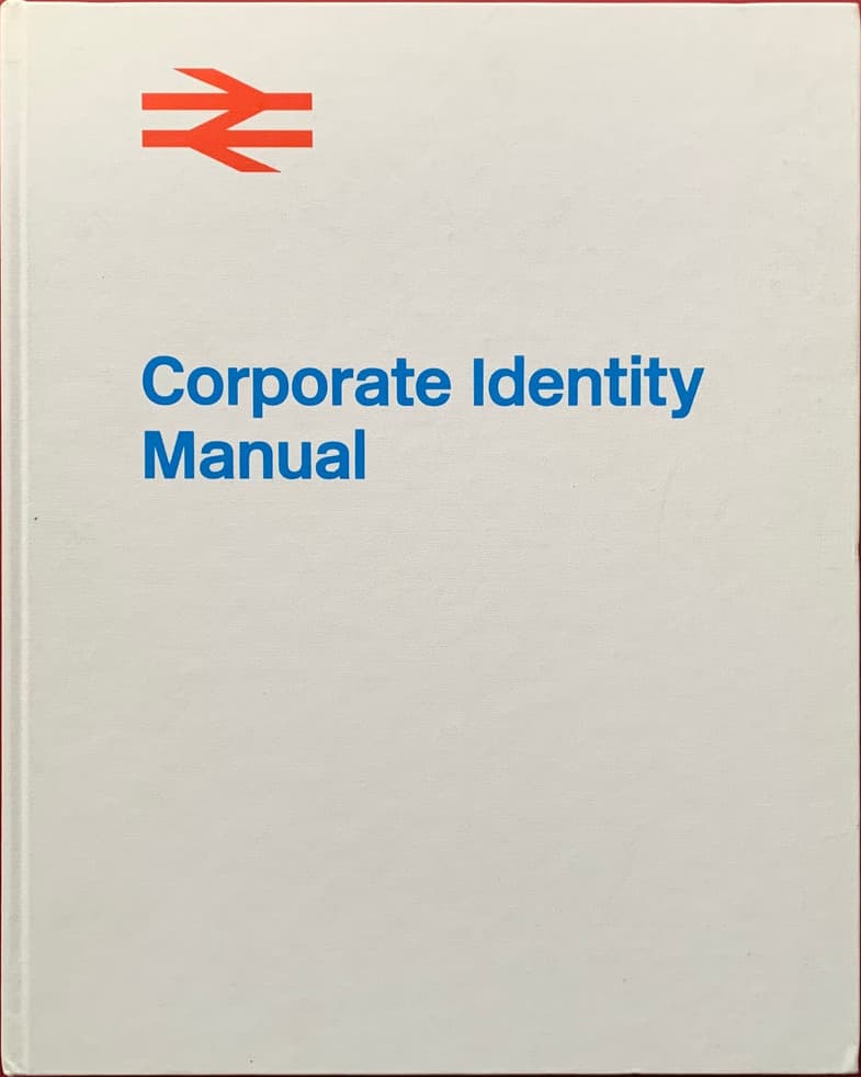 British Rail Corporate Identity Manual book cover