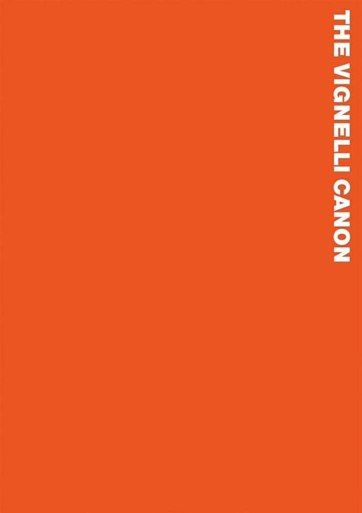 The Vignelli Canon book cover