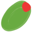 An illustration of an olive