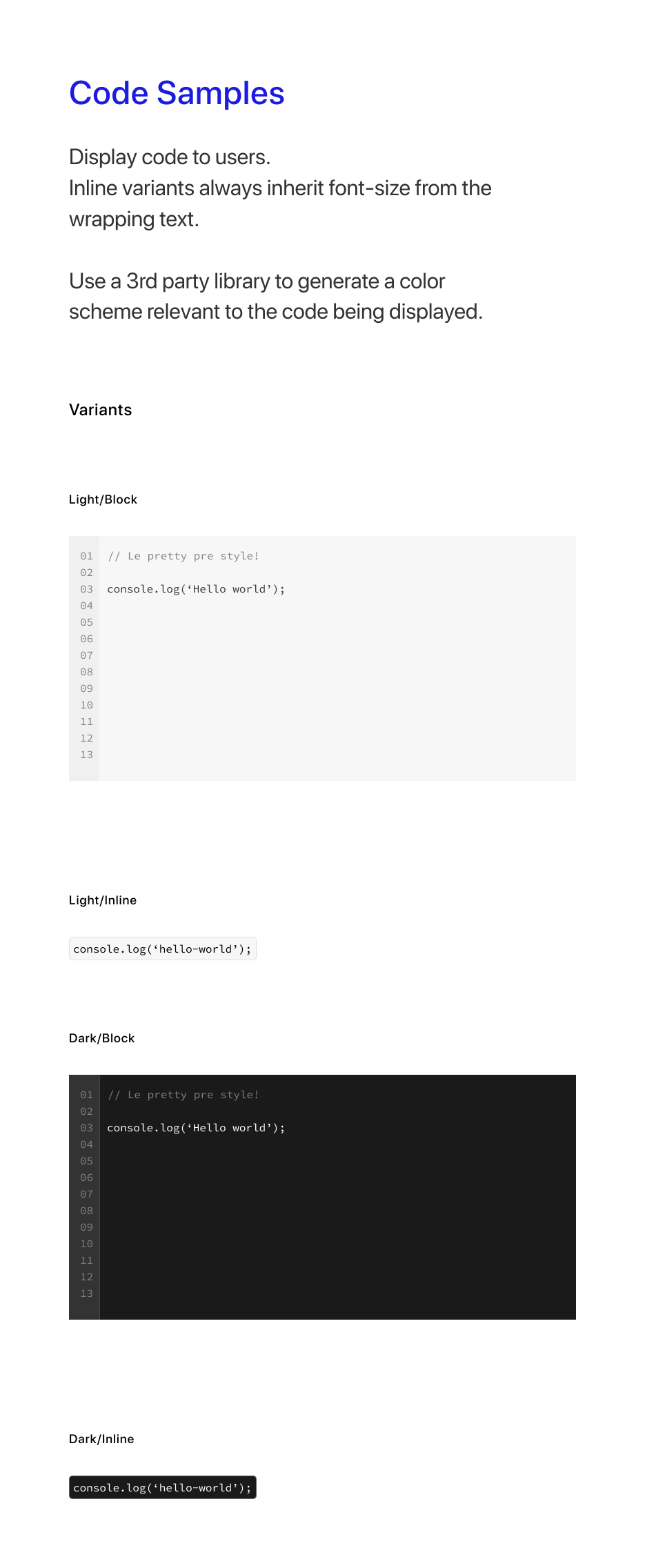 Ethereum.org styleguide code by Carl Fairclough