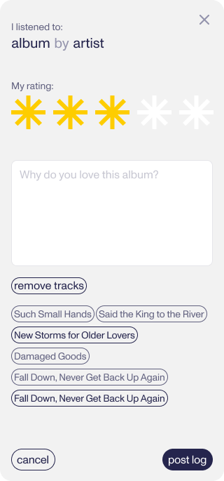Factory.fm log flow step 2