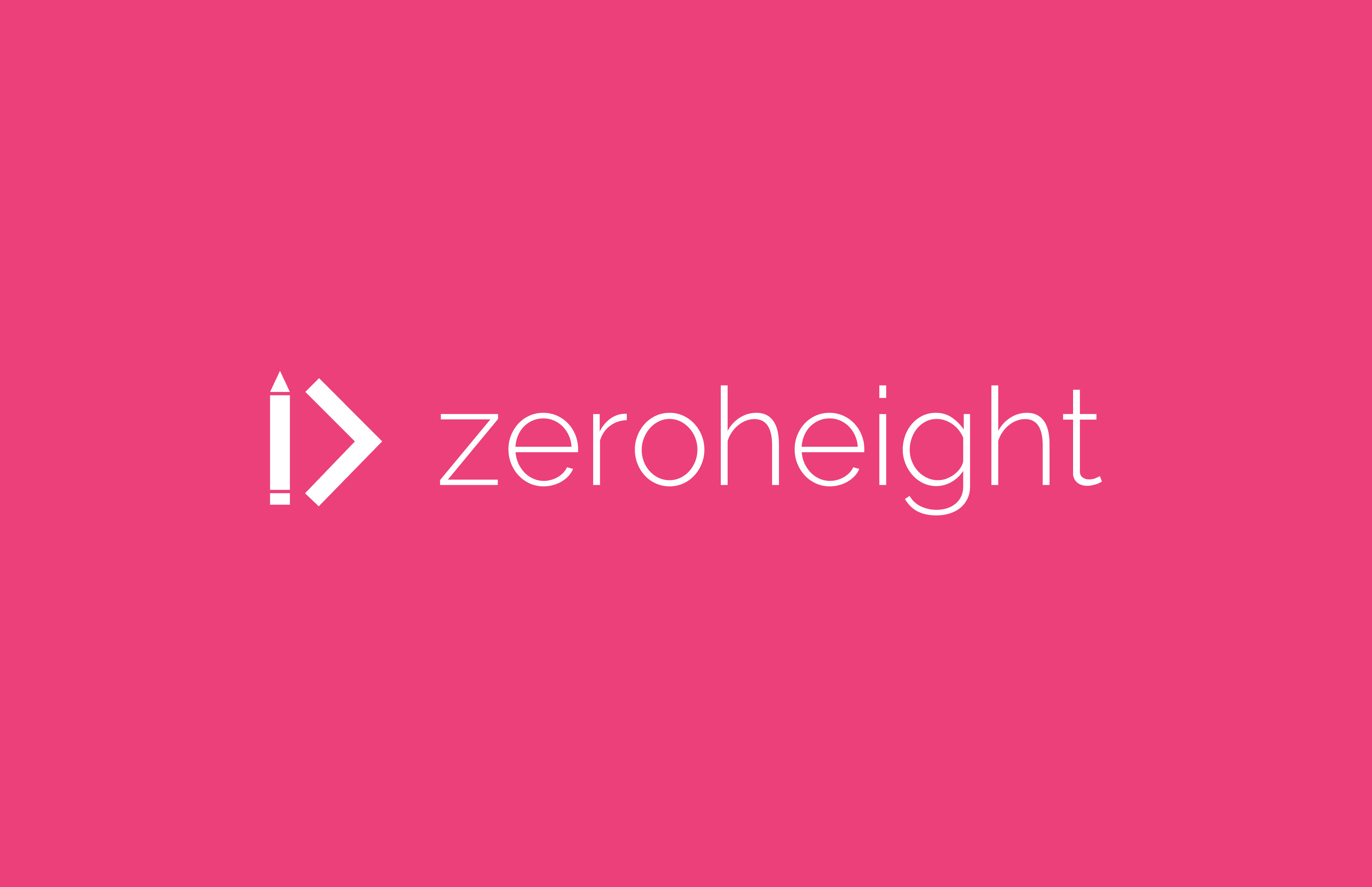 Zeroheight identity on its original pink brand colour