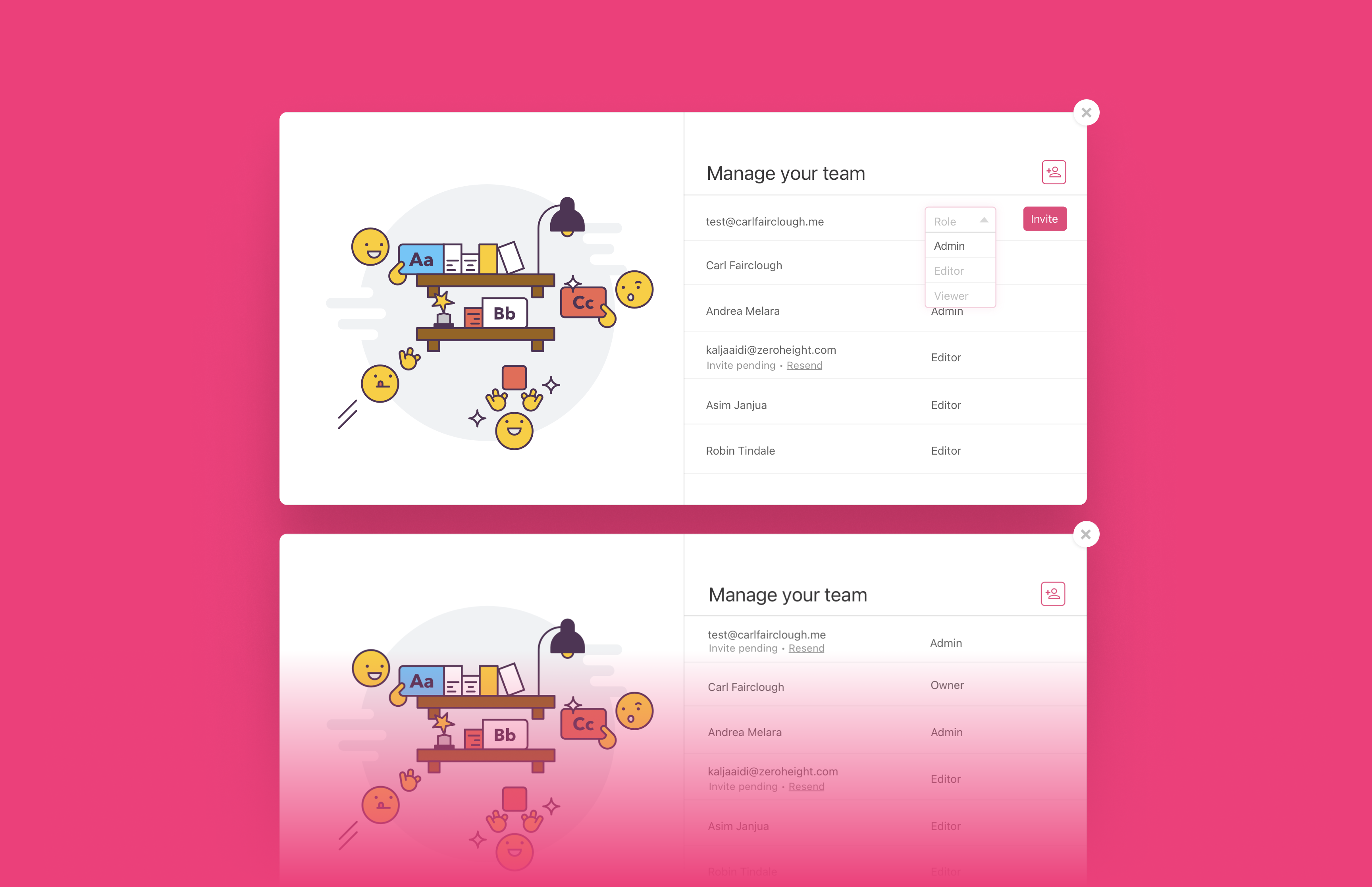 Zeroheight team-management and role controls